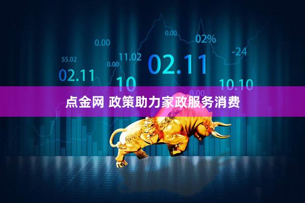 点金网 政策助力家政服务消费