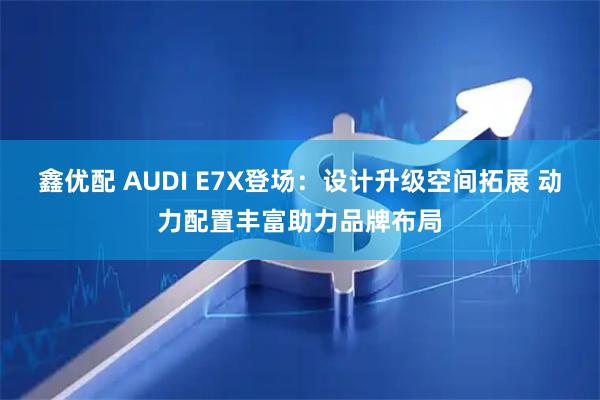 鑫优配 AUDI E7X登场:设计升级空间拓展 动力配置丰富助力品牌布局