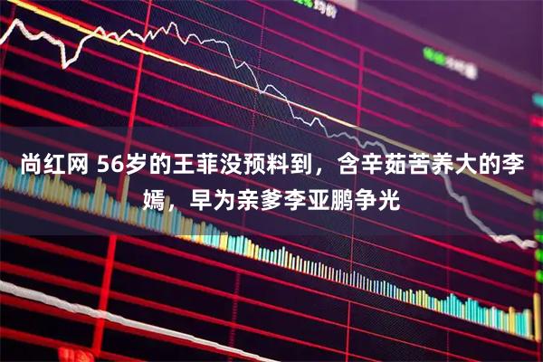 尚红网 56岁的王菲没预料到,含辛茹苦养大的李嫣,早为亲爹李亚鹏争光