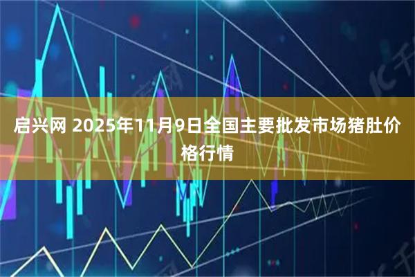 启兴网 2025年11月9日全国主要批发市场猪肚价格行情