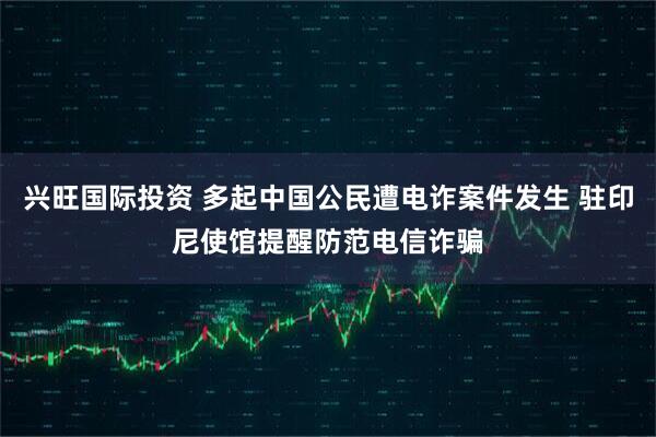 兴旺国际投资 多起中国公民遭电诈案件发生 驻印尼使馆提醒防范电信诈骗